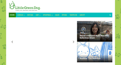 Desktop Screenshot of littlegreendog.com